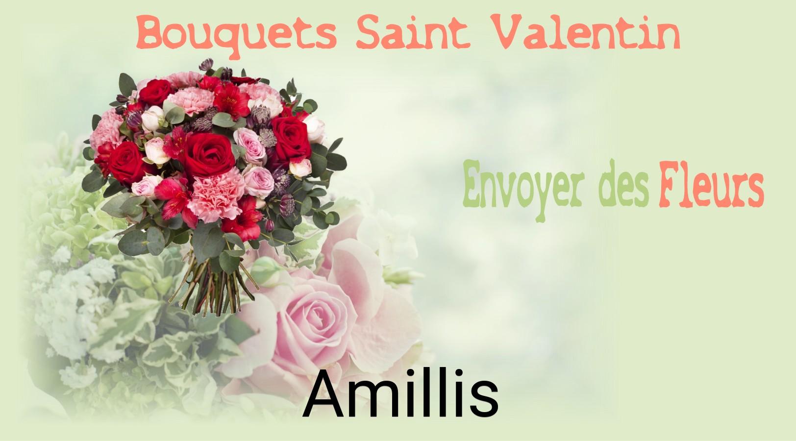 Roses de Saint-Valentin livrées à Amillis